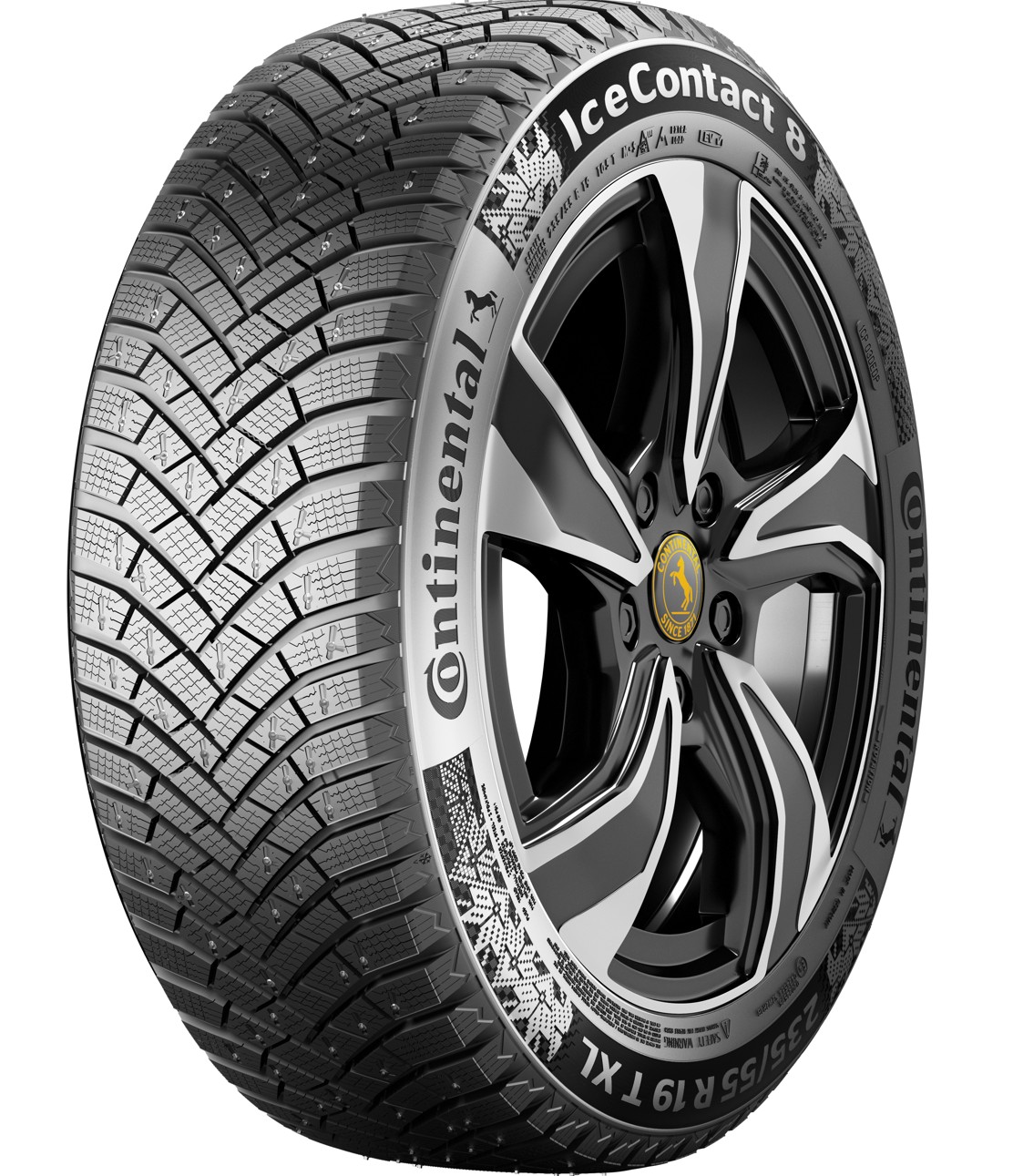 Continental Icecontact 8 185/65R15 92 T Studded tires