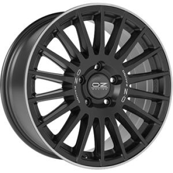 OZ Racing Rally Desert Matt Black Silver Let. Diamond Lip 8x18 6x139.7 ET45 CB95.1