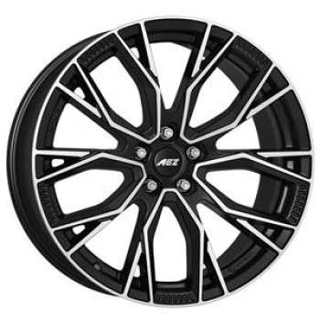 AEZ Toronto dark Black/polished 8.5x20 5x112 ET35 CB66.6