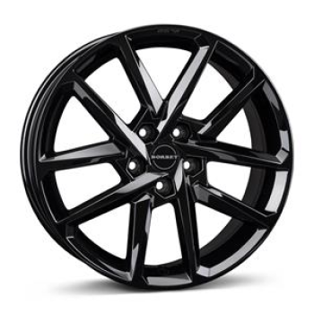 Borbet N black glossy 6.5x17 5x112 ET39 CB66.6
