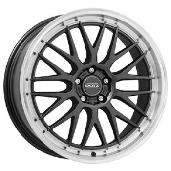 Dotz Bilbao dark Gunmetal/polished lip 8x18 5x112 ET31 CB66.6