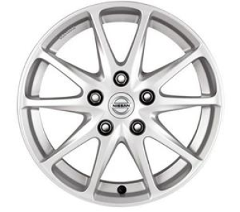 OE Nissan Silver 6.5x16 5x114.3 ET40 CB66.1