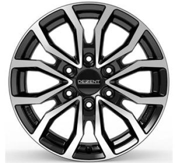 Dezent KC dark Black/polished 6.5x17 6x130 ET54 CB84.1