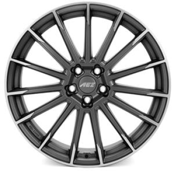 AEZ Atlanta Graphite matt/polished 9x20 5x112 ET42 CB66.6