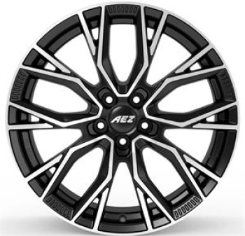 AEZ Toronto dark Black/polished 9.5x21 5x130 ET63 CB66.6