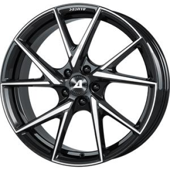 Alutec ADX.01 diamond-black frontpolished 7.5x18 4x100 ET45 CB63.3