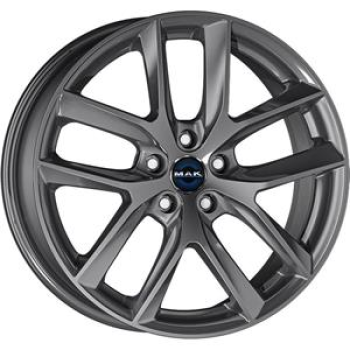 MAK Voltage Gloss Gun Metallic 9.5x19 5x114.3 ET45 CB64.1