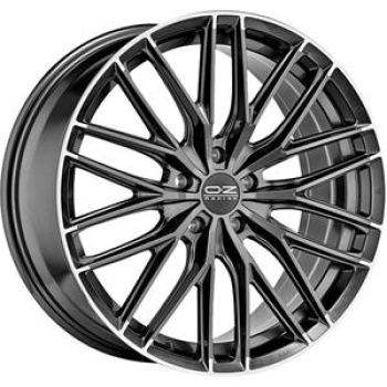 OZ Racing Gran Turismo HLT Star Graphite Diamond Lip 8.5x20 5x112 ET40 CB75