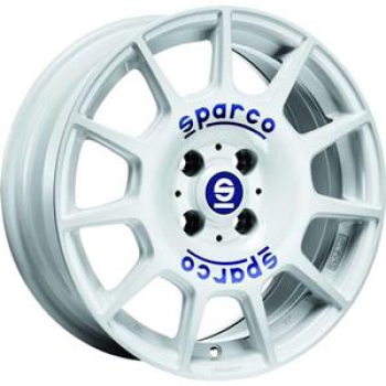 Sparco Terra White Blue Lettering 7x16 5x114.3 ET45 CB75