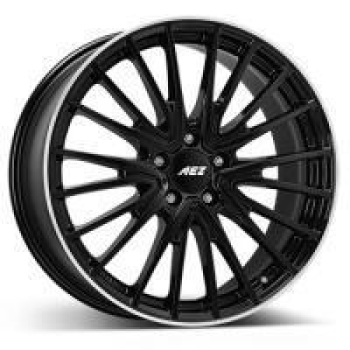 AEZ Berlin Black/polished lip 8x19 5x112 ET38 CB66.6