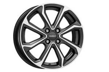 Dezent KT dark Gunmetal/polished 6x16 4x100 ET50 CB54.1
