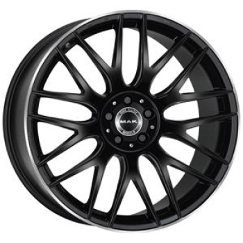 MAK Arrow-D Gloss Black Mirror Ring 11x21 5x112 ET49 CB66.6