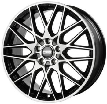 CMS C25 Diamond Black Gloss 9x20 5x112 ET57 CB66.6