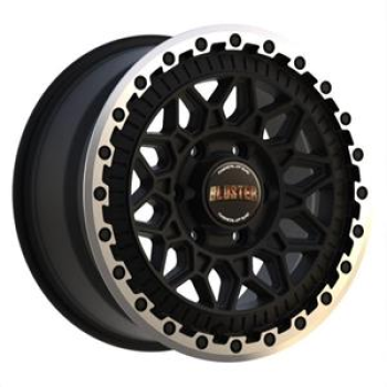Fondmetal Bluster Matt Black Machined Lip 8x18 6x130 ET50 CB84.1