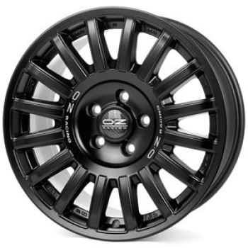 OZ Racing Rally Raid Matt Black Silver Lettering 8.5x18 5x130 ET48 CB71.6