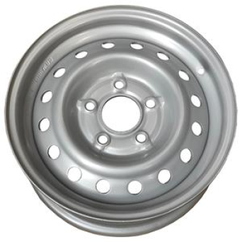 SRW Steel Trailer Silver 4x13 4x100 ET30 CB57.1 Plekkvelg