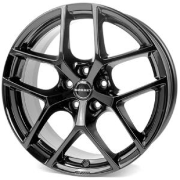 Borbet Y black glossy 7x17 5x114.3 ET35 CB72.6