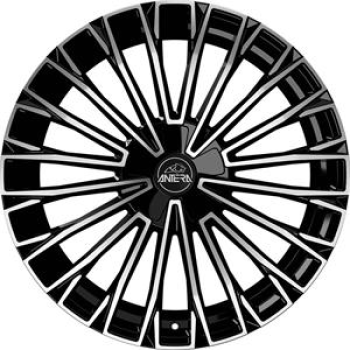 Antera A103 Piano Black Diamond 10x21 5x112 ET50 CB66.6
