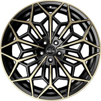 Antera A105 Piano Black Champagne 8.5x21 5x112 ET35 CB66.6
