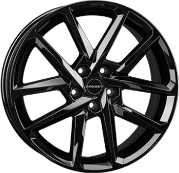 Borbet N black glossy 6.5x16 4x108 ET37 CB72.6